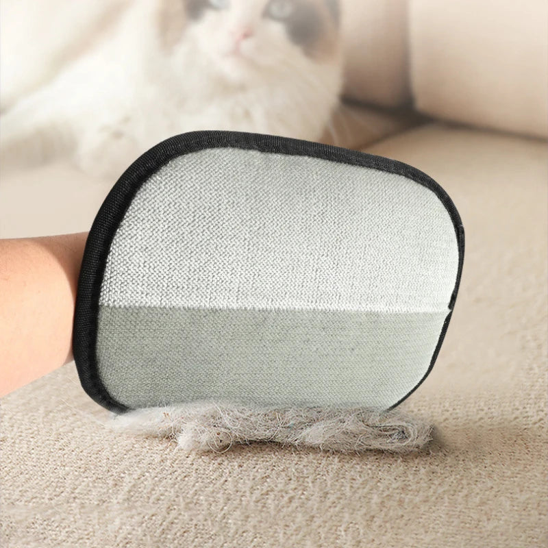Pet Grooming Glove – Hair Remover Brush for Dogs & Cats